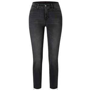 MAC (4) Dream Chic Denim in Anthracite Fancy Wash Cropped Ankle Zipper Slim NWT